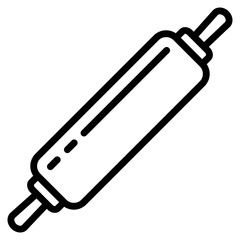 Rolling Pin  Icon Element For Design