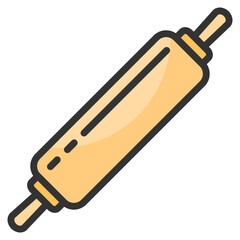 Rolling Pin  Icon Element For Design