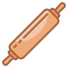 Rolling Pin  Icon Element For Design