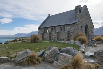 Church at Lake Tekapo Canterbury New Zealand