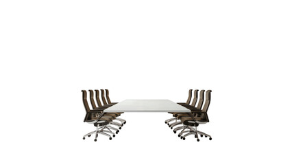 Fototapeta premium bench isolated on white background