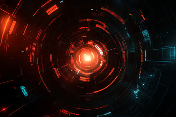 Abstract Technology Communication Concept Digital Vector Background with Futuristic Innovation and Global Networking Design






