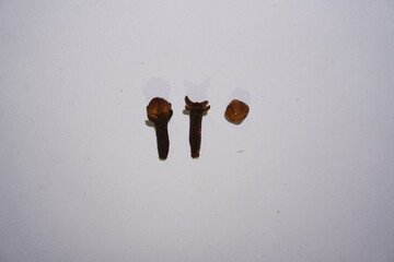 Clove Variations on White Surface