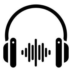 Headphones  Icon Element For Design