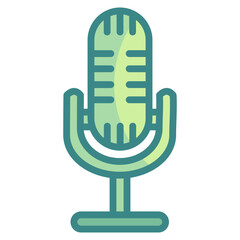 Microphone  Icon Element For Design