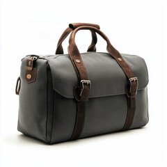 Sleek Design Highlighted in a Gray Travel Bag