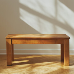 Repeat: Engineered Wood Bench in Furniture Series Photography