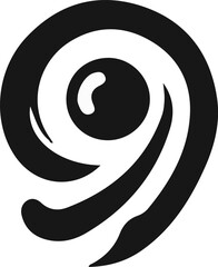 sketch silhouette icon logo abstract symbol fashion technology future