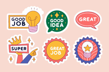 good idea sticker