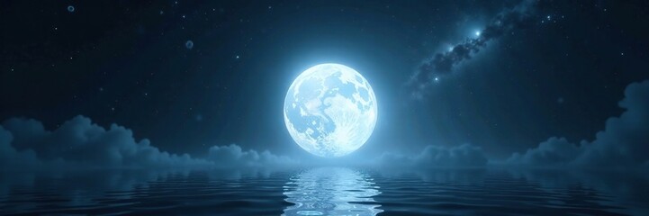 Ethereal scene of a white glowing sphere suspended in the darkness, , white, atmosphere