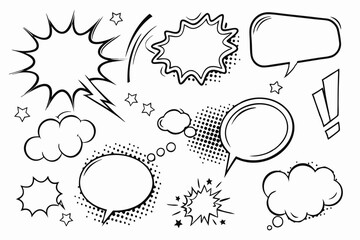 buble chat illustration