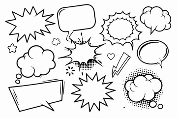 buble chat illustration