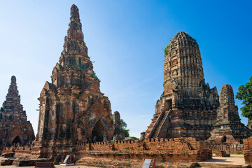 Naklejka premium ワット・チャイワッタナーラーム