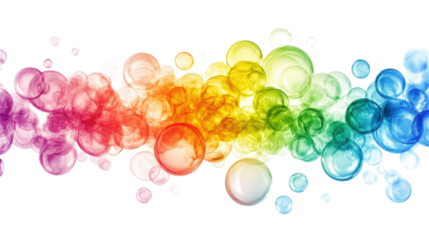 Bubbles transparent background