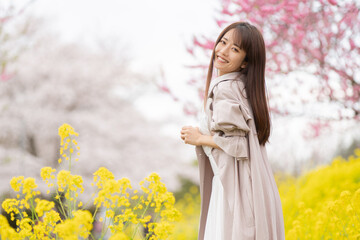 Naklejka premium 美しい日本女性