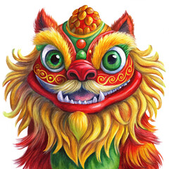 Celebrating Lunar New Year with Festive Lion Dancing