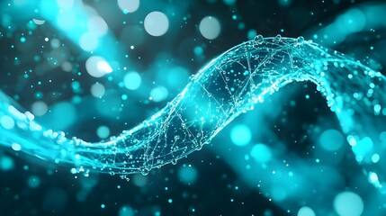 teal water wave abstract background - abstract backgrounds