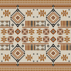 Navajo fabric pattern, bright and modern tones. Traditional geometric patterns combined with a modern twist. Suitable for home decoration or fashion use.