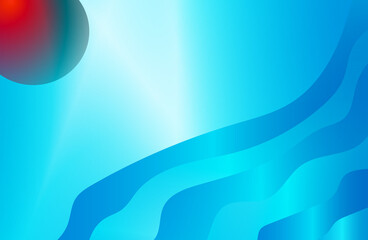 Абстрактный градиентный фон с геометрическими волнами.естественный дизайн, идеально подходящий для декора интерьера или элегантного фона.