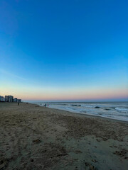 Gorgeous Sunset On Coast Of Virginia Beach