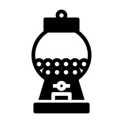 candy machine Solid icon