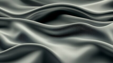Fototapeta premium Abstract Draped Grey Fabric Texture