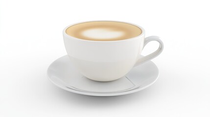  Exquisite Cup of Coffee with Intricate Latte Art. Aesthetic and Delicious Beverage for Coffee Lovers.