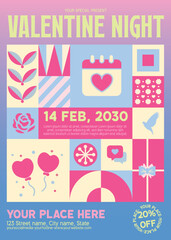 Valentine Night Flyer