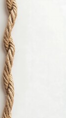 Rope isolated on white background