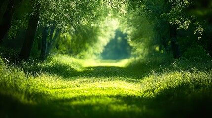 Nature Green color background.