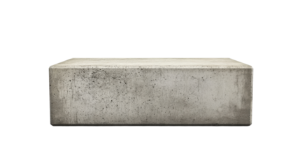 Concrete block transparent background