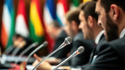Close-up of political representatives engaged in a heated debate, showing intense expressions of disagreement. Public discussion, government leadership, democracy, news reporting, activism, academia