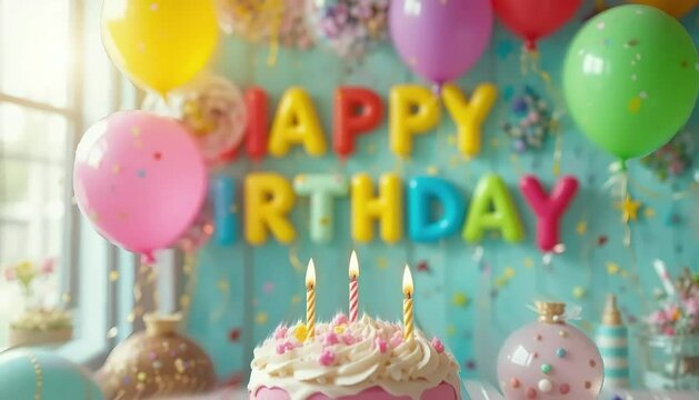 happy birthday party Theme