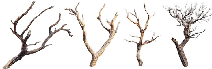  dry tree branches and dead wood branches