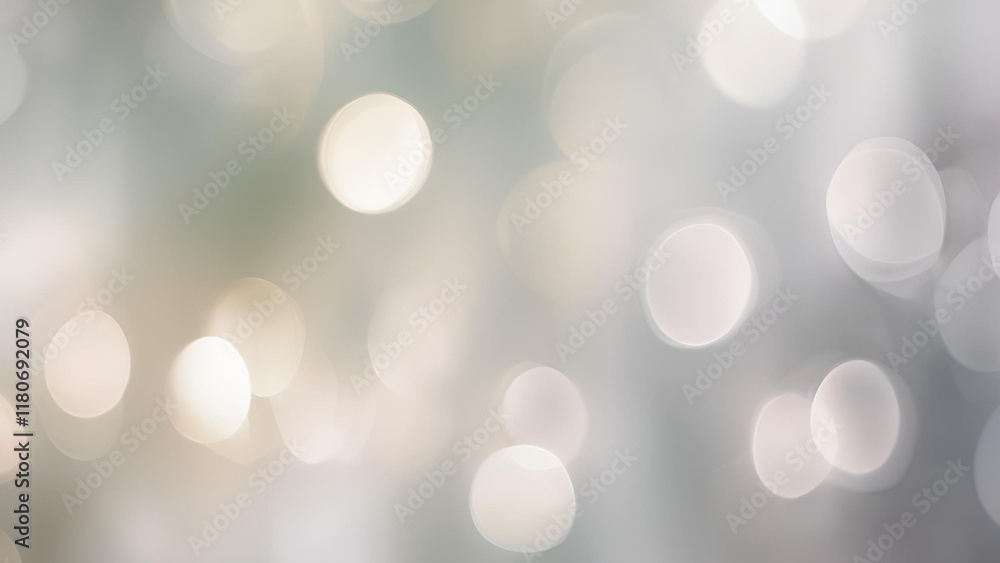 Poster featured is an abstract background that utilizes a soft blur of white and grey, accentuated by a bok