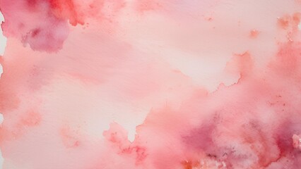 Obraz premium A background featuring a soft pink watercolor design
