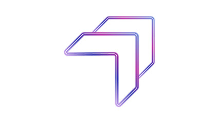 Glowing neon arrows-pointers on transparent background PNG, arrows-pointers on expressway, computer game, speed arrow. banner, cover, poster, flyer, sign. vector illustration