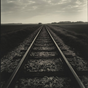 railway in the countryside