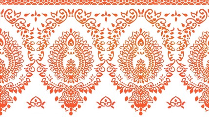 indian henna seamless pattern wallpaper