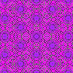 Fuchsia Mandala Maze
