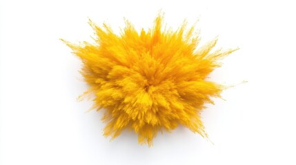 A yellow flower with a lot of yellow powder on it