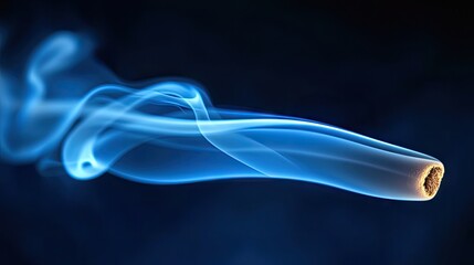 Graceful Smoke Vapor Swirls: A Mystical Dance of Ethereal, Fluid Patterns in Soft Gradients