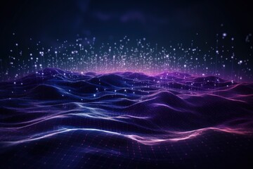 Fototapeta premium Futuristic abstact technology style background