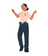 prison guard woman