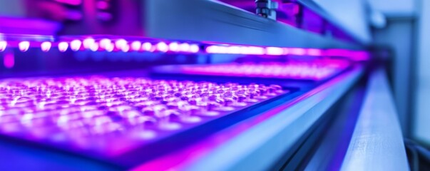 High-Tech UV Light System for Industrial Applications and Processes