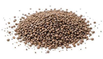 A Close-Up View of Roasted Coffee Beans