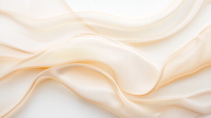 Obraz premium Creamy Silk Drape 