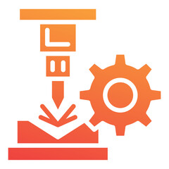 Obraz premium Fabrication Icon