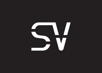 SV Logo Design Template Vector Graphic Branding Element.
