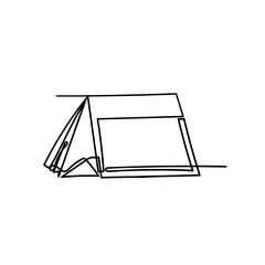 continuous line drawing calendar icon illustration